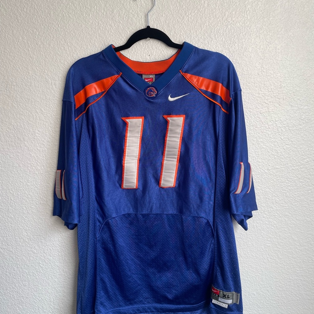 Vintage Y2K Nike Boise State Broncos Football Jersey Size XL